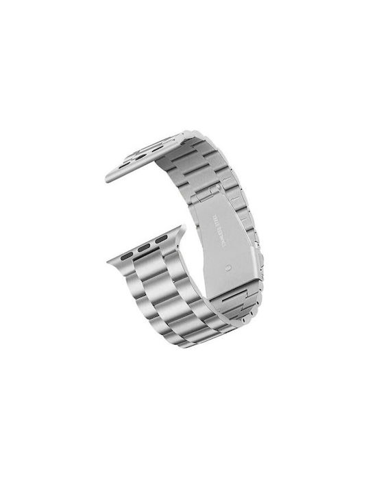 Edelstahl Armband 42 44 45 49mm Wss20 Silber