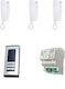 BPT BPT Wireless Audio Intercom Set 3 Targha Calls With 3 Devices