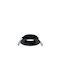 Universe Metallic Recessed Spot Black 6.2x6.2cm. 1pcs