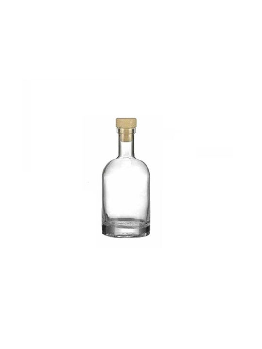 Bottiglia Grătare comerciale Sticlă con tappo in sughero Transparent 200ml