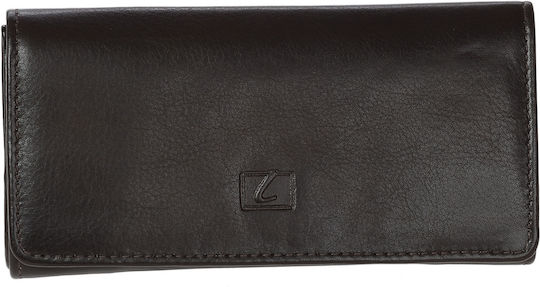 Lavor Leather Tobacco Pouch with Magnetic Closure 15x7.5cm Magnetic Closure