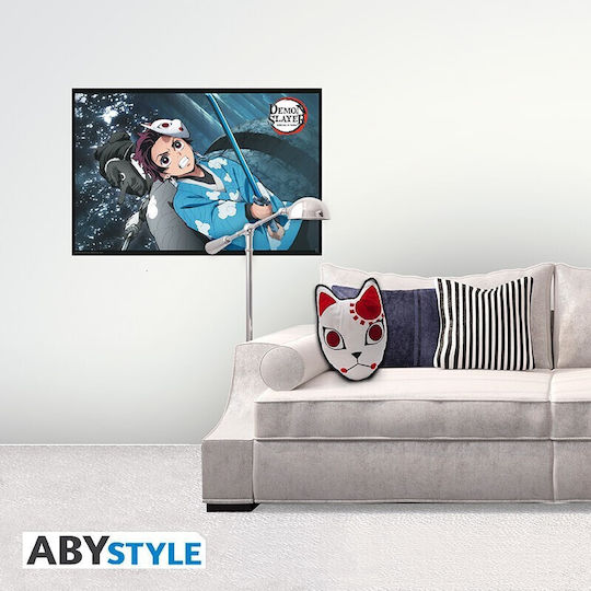 Demon Slayer Pillow Conjuration Mask Fan Shop Merchandise