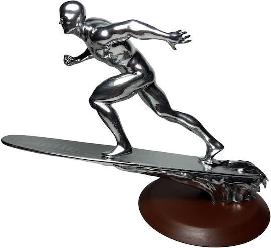 Silber Surfer Figur 3D Gedruckt Höhe 23 cm-20 cm 1:8