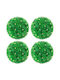 Buxus in Topfpflanze 12cm mit LED 4 Stück vidaXL