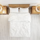 Σεντόνι Ξενοδοχείου 170x280cm 80% Βαμβάκι 20% Polyester Percalle 144tc Sidirela White Ε-151-9
