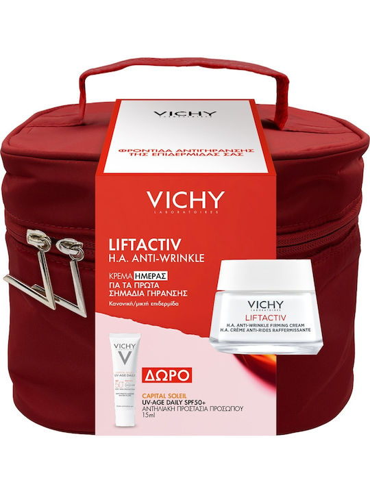 Vichy Liftactiv H.A Комплект за грижа за кожата за Против стареене 3бр