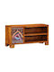 TV Stand Made of Solid Wood Multicoloured L30xD45xH90cm 4016505
