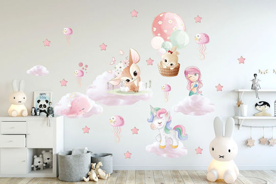 Decowalls Kinder Wandsticker Wand 60x120cm