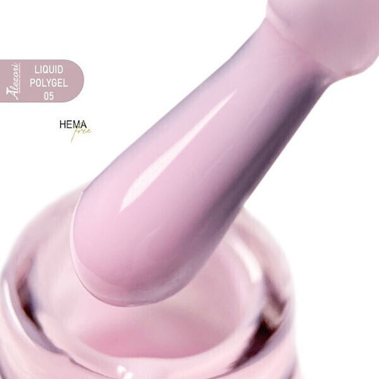 Alezori Liquid Polygel Gel Νυχιών Διάφανο 15ml
