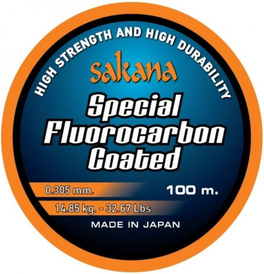 Πετονιά Sakana Special Fluorocarbon Coated 100m 0.284mm
