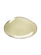 Espiel Terra Serving Platter Oval made of Porcelain Green 36x24.5cm