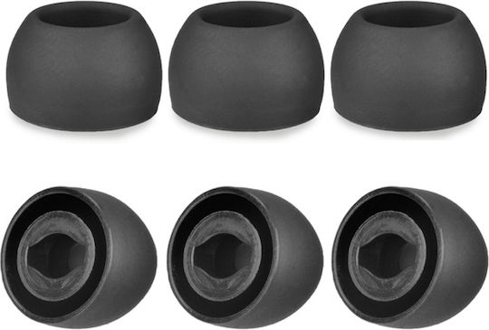 Silicone Ανταλλακτικά Earpads Samsung Galaxy Buds Pro Small Black 6 Τεμάχια