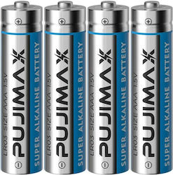 Pujimax Αλκαλικές Μπαταρίες AAA 1.5V 4τμχ