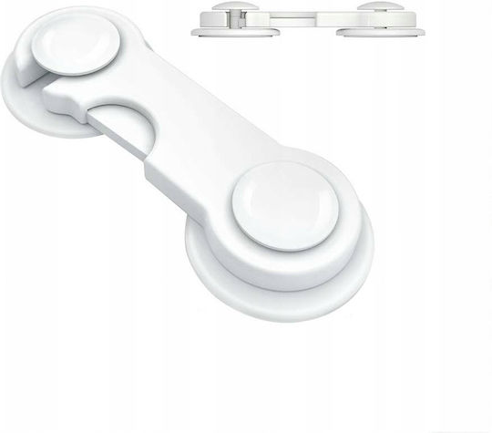 Cabinet & Drawer Lock made of Plastic in White Color 1pcs