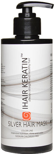 Ihair Keratin Mască De Păr Pentru Păstrarea Culorii Cu Keratină 300ml
