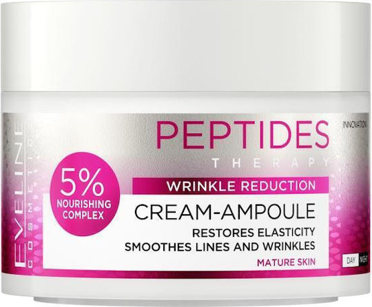 Eveline Peptides Therapy Ενυδατική & Αντιγηραντική Κρέμα Προσώπου με Πεπτίδια 50ml