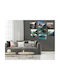 Galerie Malerei Set Berglandschaft Landschaft Set 6-teilig 140x100
