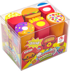Fancy Eraser Set Fastfood
