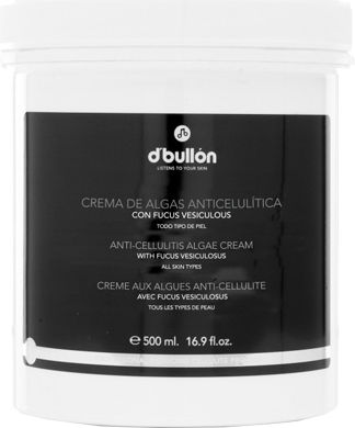 D'Bullon Cremă cu Alge Fucus Vesiculosus pentru Celulită și Retenție 500ml