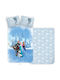 Jukki Baby Bettbezug Set mit Kissenbezug Hellblau xcm.