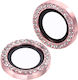 diamond Camera Lens Tempered Glass Prοtector Iphone 11 12 12 Mini Pink