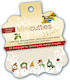 Folia Διακοσμητικά Χαρτιά Οπή Minicutties Χειμώνας