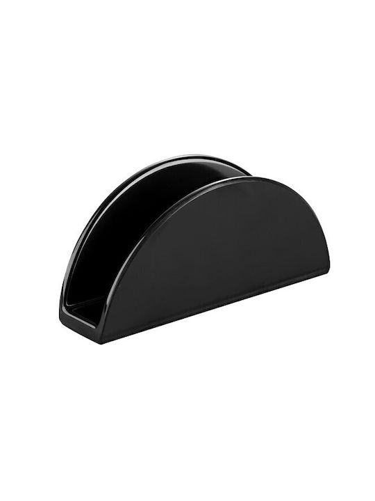 Novatex Χαρτοπετσετοθήκη Πλαστική Μαύρη 14x4.5x6.5cm 12383