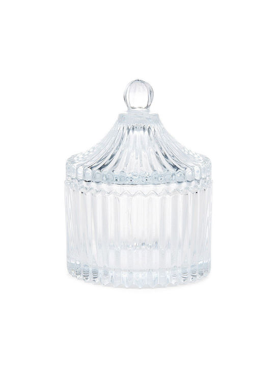Nuova Vita Φοντανιέρα Glas mit Deckel 7x9cm Transparent