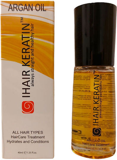 Ihair Keratin Argan Haaröl mit Keratin 40ml