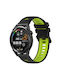 Sport Λουράκι Σιλικόνης Μαύρο (Huawei Watch GT Runner)