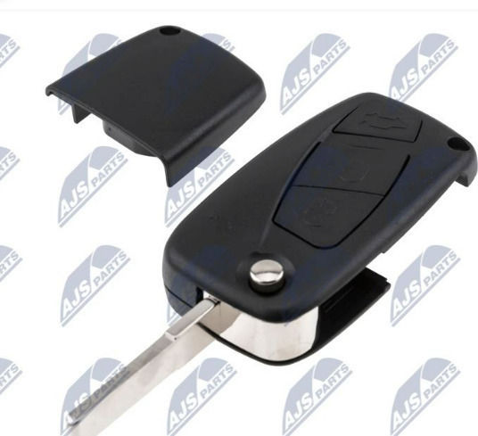 Carcasă cheie auto cu lamă fără butoane pentru Fiat