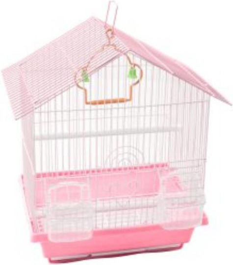 Colivie pentru păsări Zazu Roz Roz 30*23*39cm