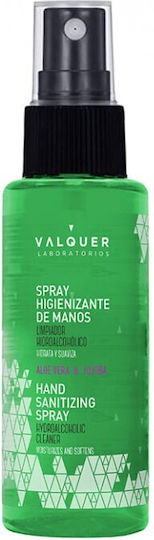Valquer Αντισηπτικό Spray Χεριών 100ml Aloe Vera