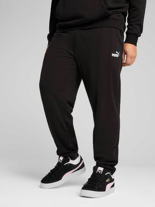 PUMA Logo Παντελόνι Φόρμας Black