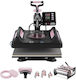 Vevor 8 in 1 Multifunctional Heat Press 15x15" T-Shirts Cups 30oz Black Yts30oz151581nggxv2