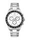 Philip Watch Caribe Herrenuhr Batterie mit Silber Metallarmband