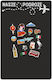 Decowalls Magnetisch Trockenlöschtafel Aufkleber 45x70cm