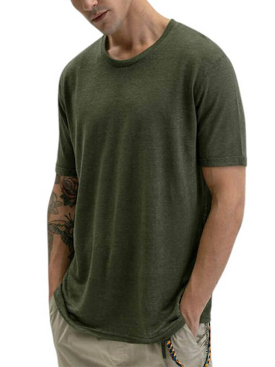 Gianni Lupo T-shirt Λαδί