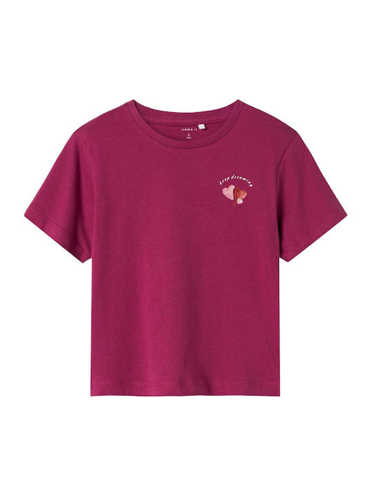 Παιδικό T-shirt Μελιτζανί