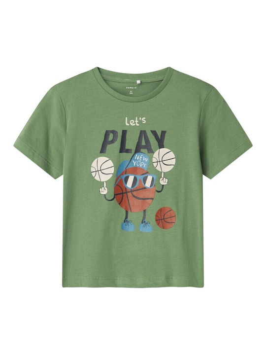 Name It Παιδικό T-shirt Πράσινο