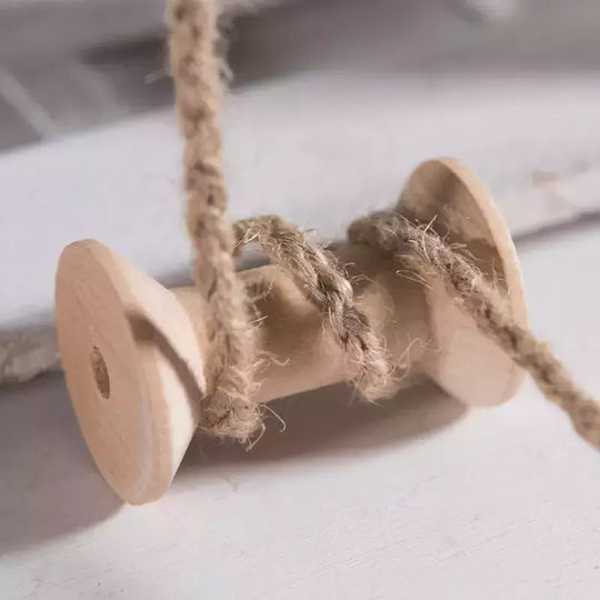Sfoară din iută împletită 4mm X 25m 55613 Ntampoudis Ntm-55613-iută