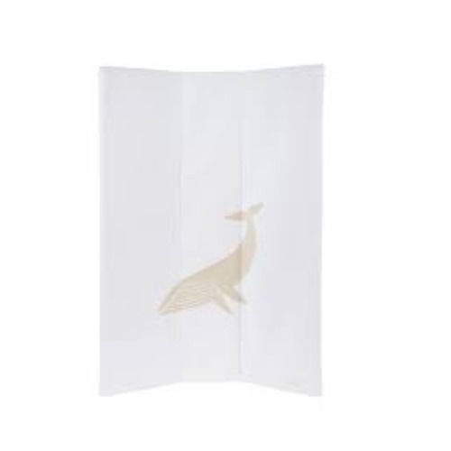 Quax Weiche Wickelauflage aus Kunststoff Luxe Whale