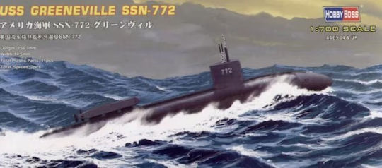 Hobbyboss Φιγούρα Μοντελισμού Uss Greenville Ssn-772 1:700 87016