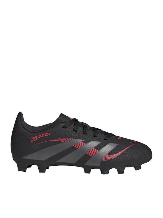 adidas Predator Club Ποδοσφαιρικά Παπούτσια με Τάπες FG/MG Μαύρα