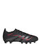 adidas Predator Club Fußballschuhe mit Stollen Schwarz