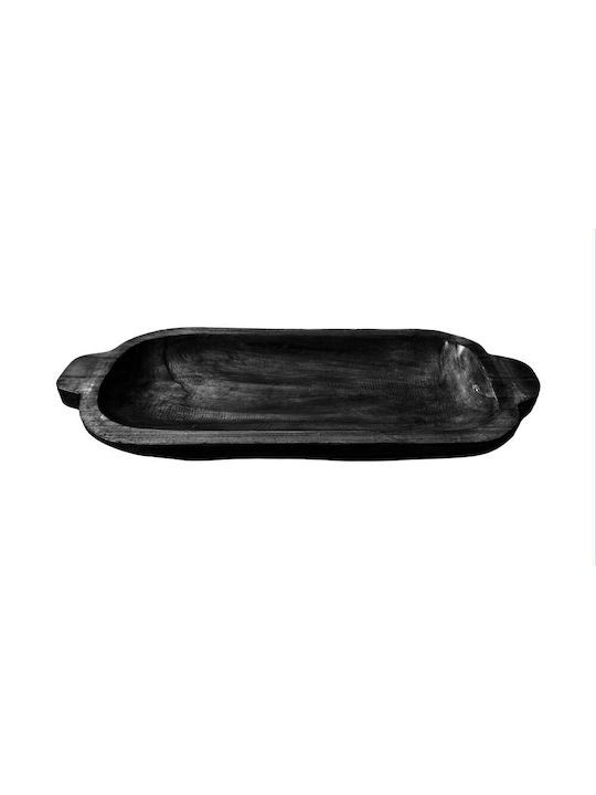 InTheBox Set dekorative Platten Schwarz 2Stück 63x24x6cm