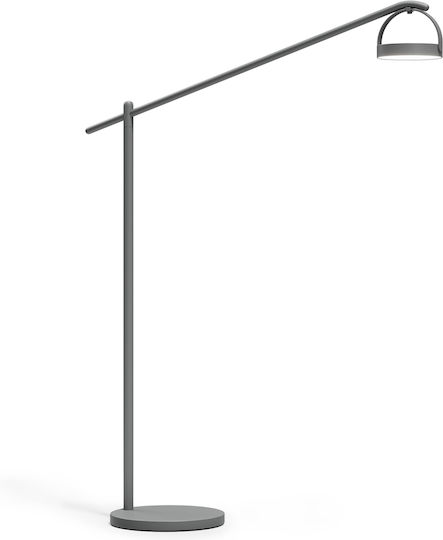 Atmosphera LED Floor Lamp H159cm. with Warm White Light Gray