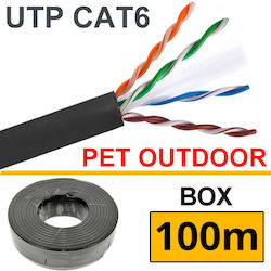 Anga 102-026 U/UTP Cat.6 Ethernet Cable 100m Black Anga 102-026 U/UTP Cat.6 Ethernet Cable 100m Black