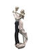 Inart Decorative Statuette Polyresin Pair 12x9x33cm 1pcs