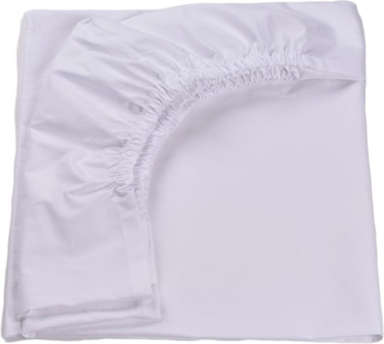 Confort Family Lenjerie De Patut Bebe Cu Cauciuc Alb 120x60cm